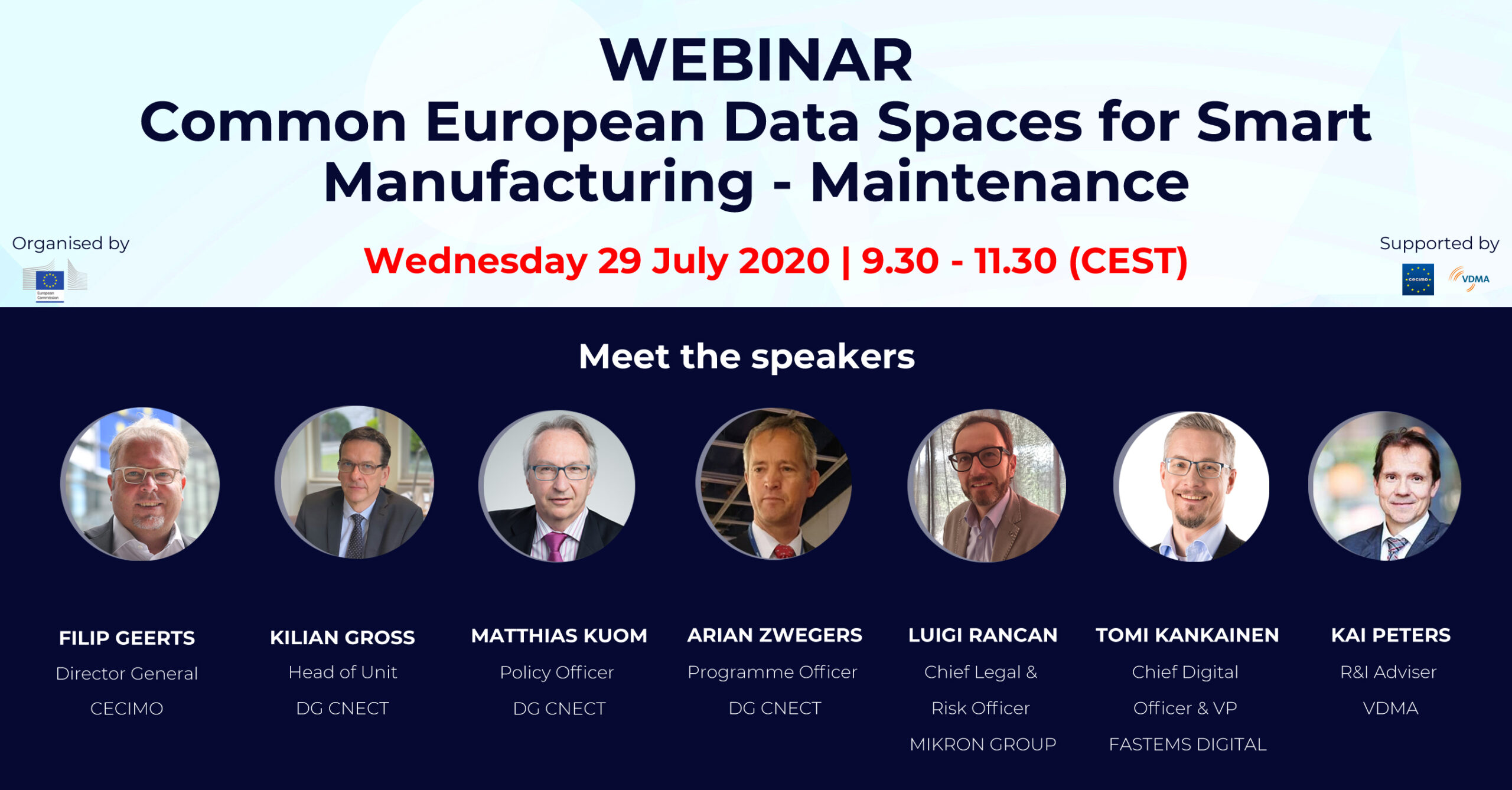 A common European data space for Smart Manufacturing