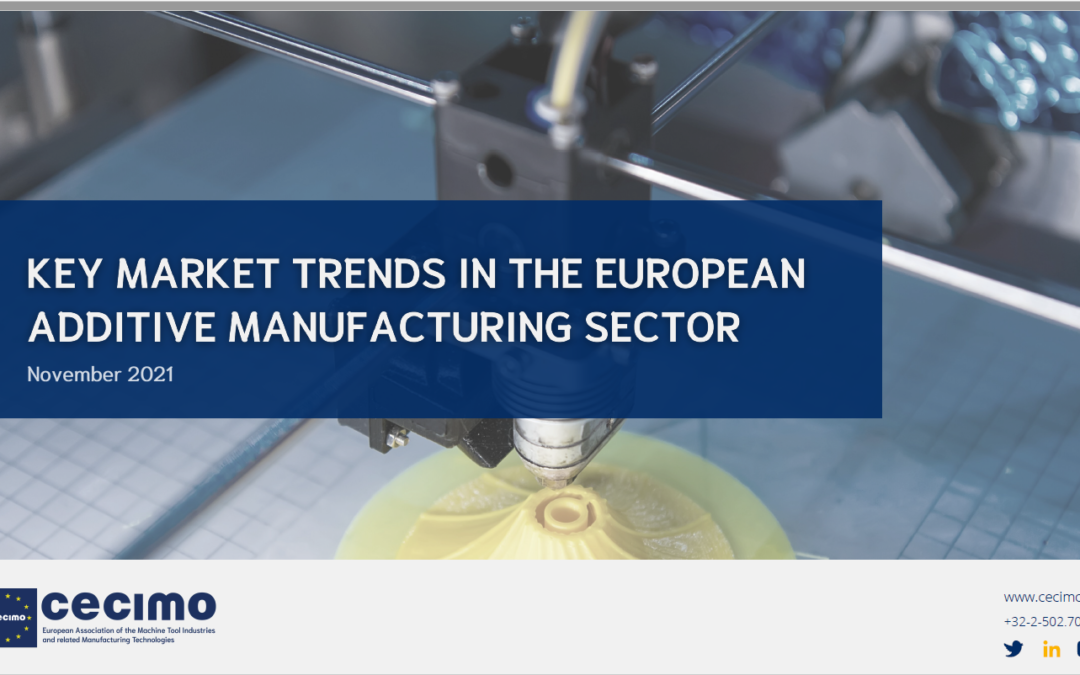 Key market trends in the European Additive Manufacturing Sector – Fall 2021 Edition