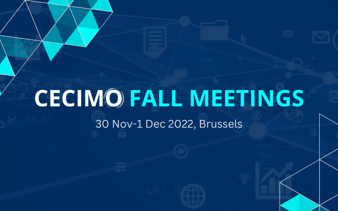 CECIMO Fall Meetings 2022