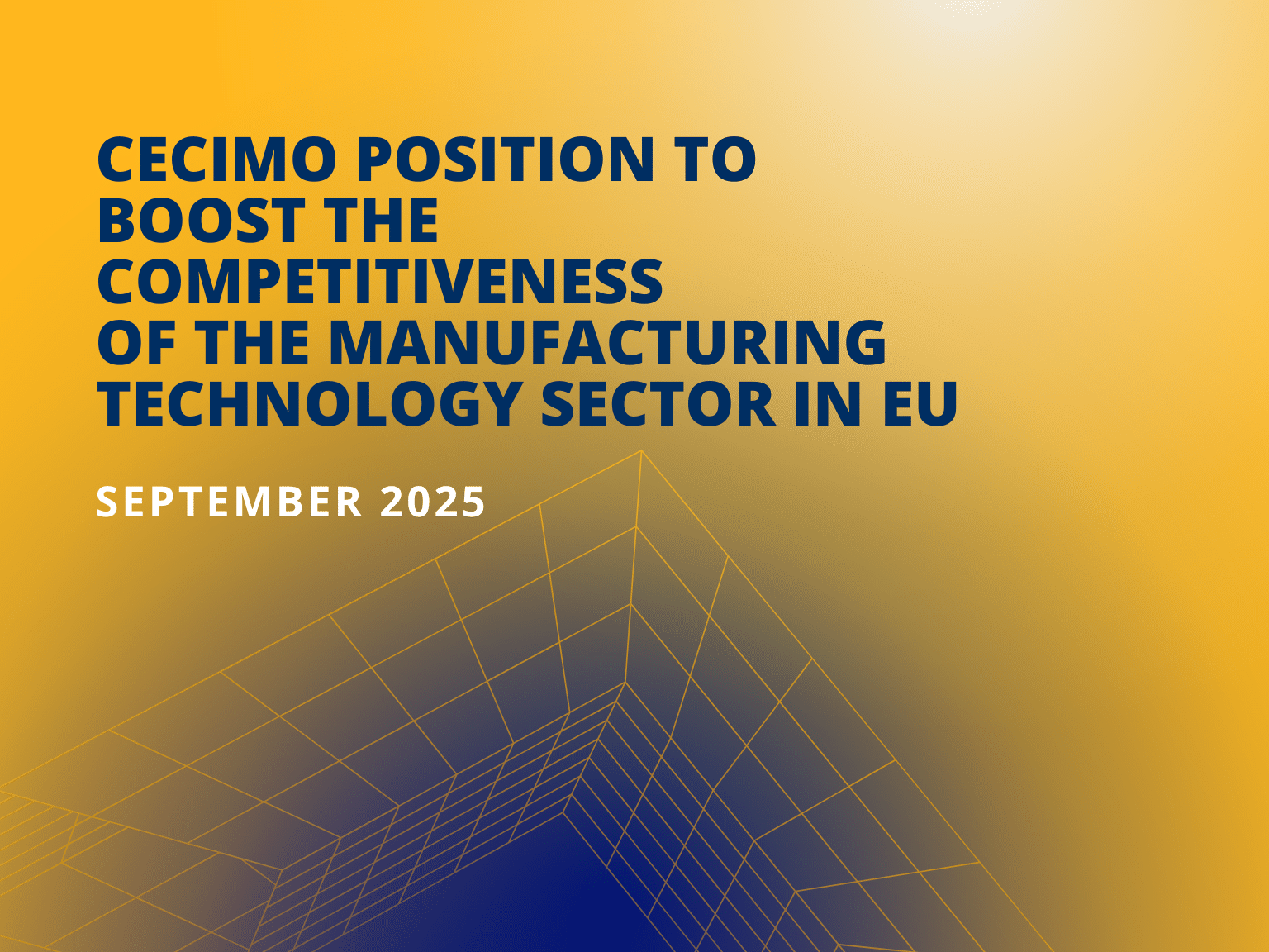 CECIMO’s Position Paper Covers (1)